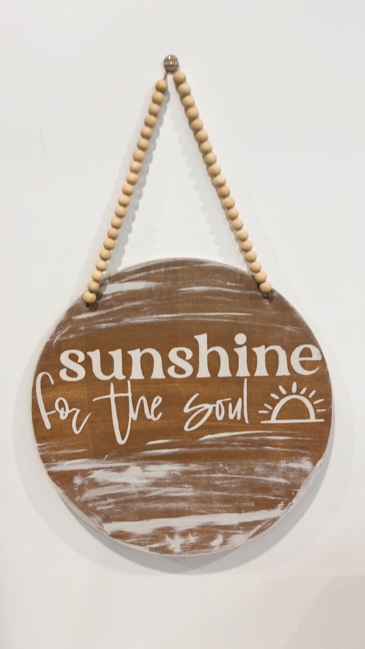 Sunshine for the Soul Sign