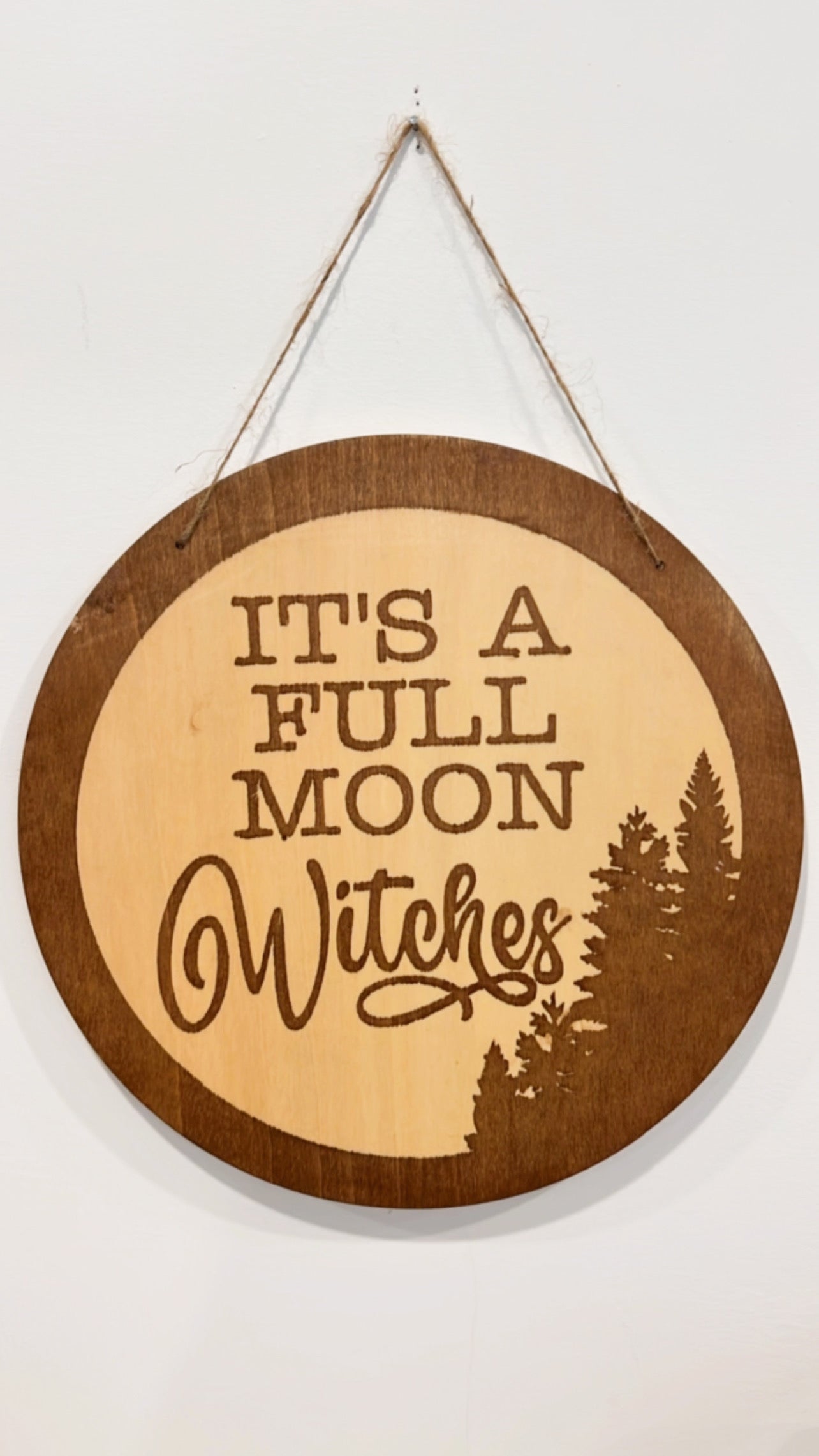 It’s a full moon witches sign