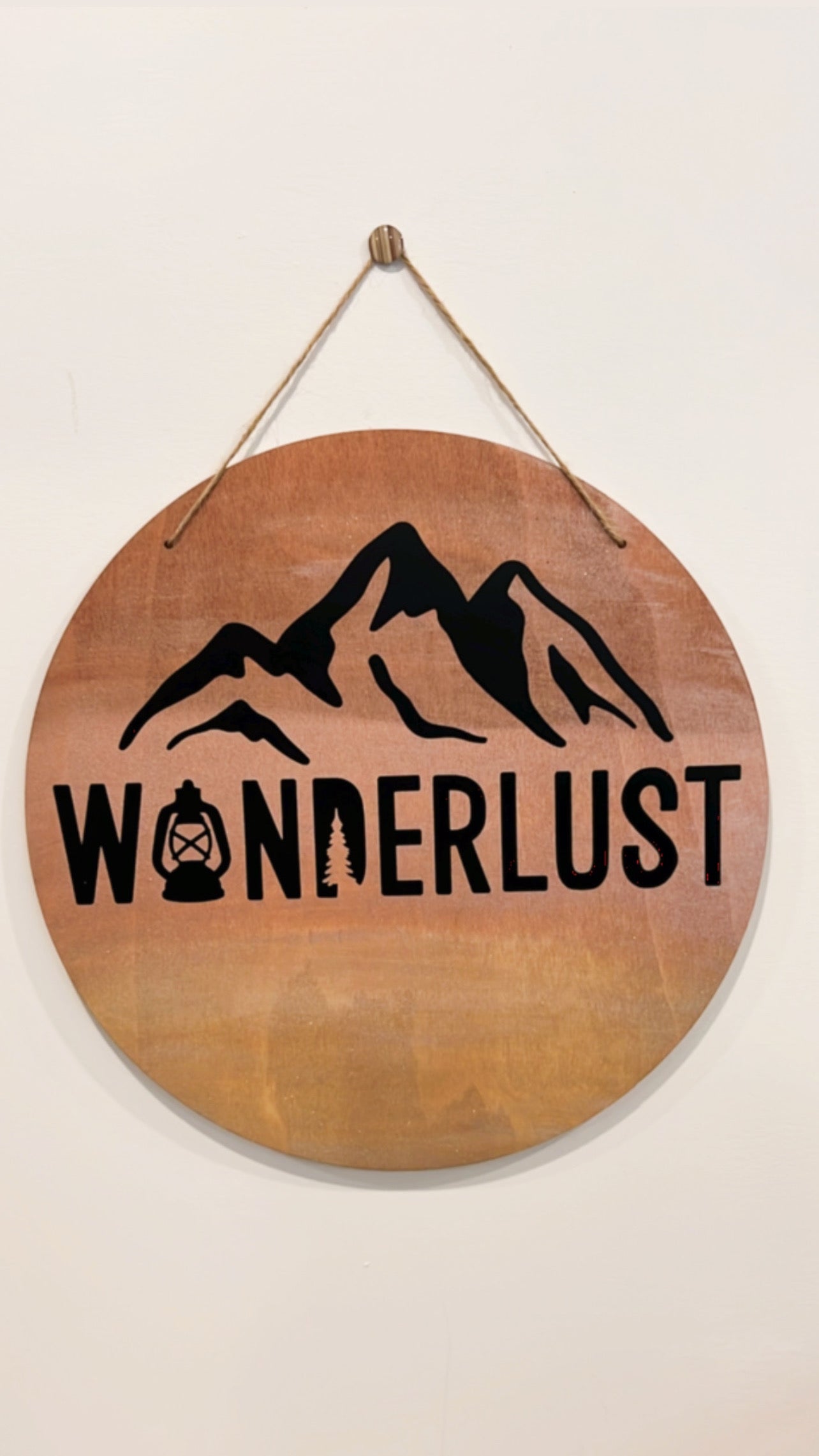 Wonderlust Sign